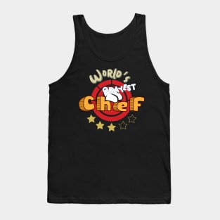 Worlds Okayest Chef Tank Top